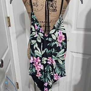 Nwt Floral One Piece Swimsuit #106